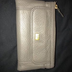 Grey fossil wallet